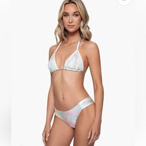 NWT -PILYQ- Ruched Full Bottoms